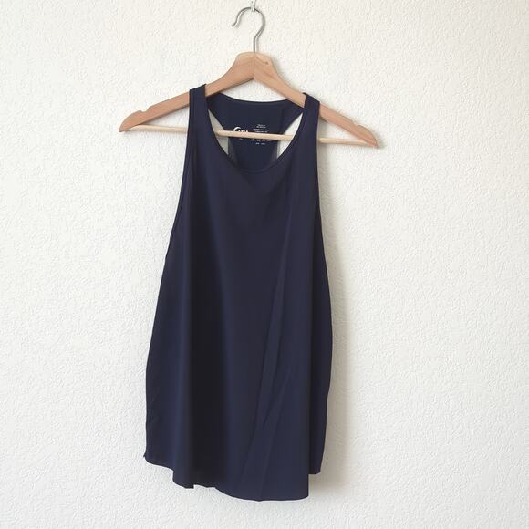 Zyia Active Women's Mesh Blue Tank Top XL Racerback Ventilation Stretchy Yoga - Picture 2 of 7